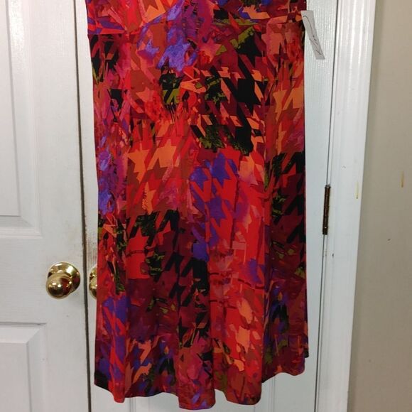 Kim Rogers Career casual sleeveless dress Sz 12 NWT - Picture 2 of 6